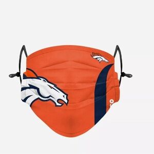NFL Denver Broncos Adult Gameday Adjustable Face Covering